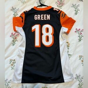 Women's AJ Green Stitched Cincinnati Bengals Jersey